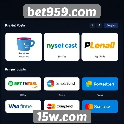 Métodos de pagamento aceitos no bet959 para apostadores